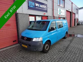uszkodzony samochody ciężarowe Volkswagen Transporter 2.5 TDI 340 Budgetline DC airco 2007/1
