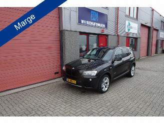occasione autovettura BMW X3 xDrive20d Executive airco trekhaak schuifdak 6300 € export prijs binnen eu 2011/6