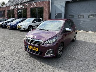 Schadeauto Peugeot 108 1.0 e-VTi Première  NAVIGATIE CLIMA Hatchback 5-dr. 2015/1
