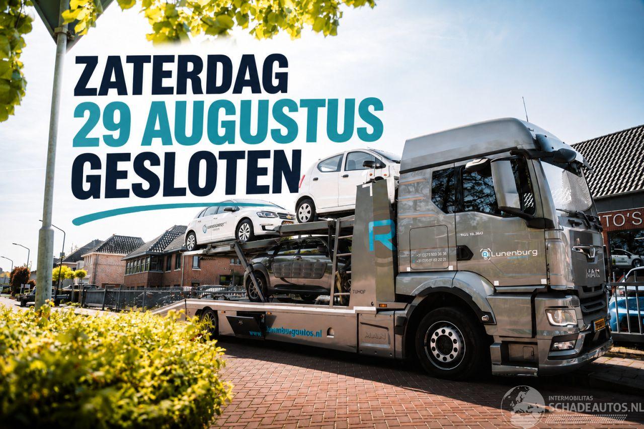 Audi  A.s. Zaterdag GESLOTEN