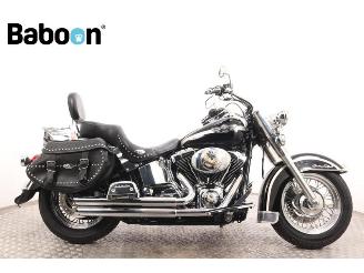 voitures motocyclettes  Harley-Davidson  FLSTC Softail Heritage Classic 100Th Anniversary 2003/1