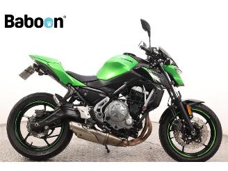 Vaurioauto  motor cycles Kawasaki Z 650 ABS 2018/2