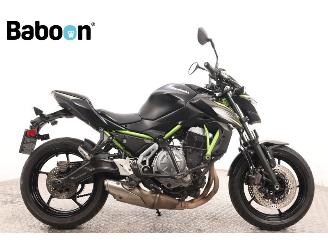 Vaurioauto  motor cycles Kawasaki Z 650 ABS 2019/7