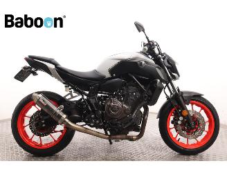 dañado motos Yamaha MT-07 ABS 2019/7