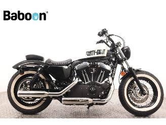 damaged motor cycles Harley-Davidson XL 1200 Forty-Eight 2013/6