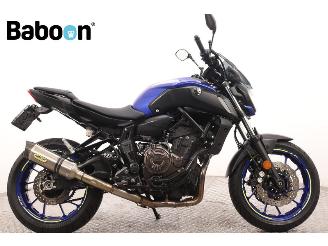 dañado motos Yamaha MT-07 ABS 2019/5