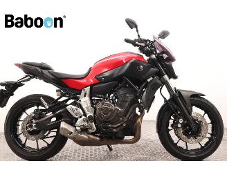 Unfall Kfz Motorrad Yamaha MT-07 ABS 2015/6