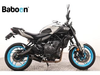 damaged motor cycles Yamaha MT-07  2025/3