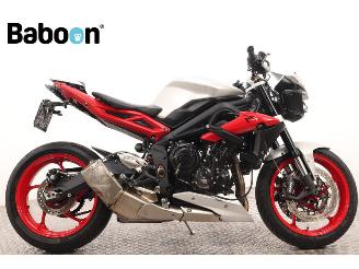 damaged motor cycles Triumph Street Triple Rx ABS 2015/4