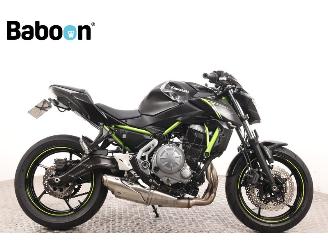 damaged motor cycles Kawasaki Z 650 ABS 2018/10
