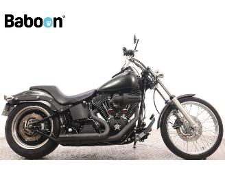 damaged motor cycles Harley-Davidson R1200 GS FXSTB Softail Night Train 2006/1