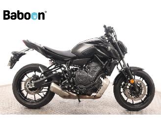 dañado motos Yamaha MT-07 ABS 2025/3