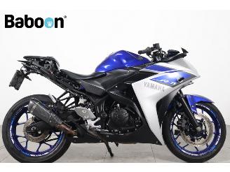 Vaurioauto  motor cycles Yamaha  YZF-R3 2015/6