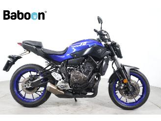krockskadad bil motor Yamaha MT-07 ABS 2018/1