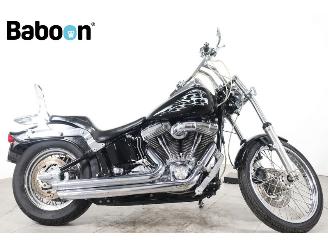 Avarii motociclete Harley-Davidson  FXSTC Softail Custom 2004/7
