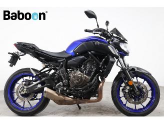 uszkodzony motocykle Yamaha MT-07 ABS 2019/8