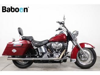 krockskadad bil motor Harley-Davidson  FLSTC Softail Heritage Classic 2006/1