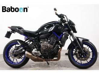 danneggiata motocicli Yamaha MT-07 ABS 2016/1