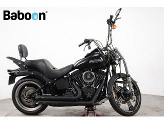 damaged motor cycles Harley-Davidson  FXSTB Softail Night Train 2008/1