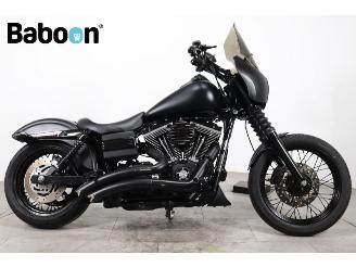 damaged motor cycles Harley-Davidson  FXDBI Dyna Street Bob 2006/2