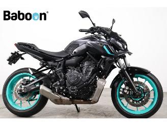 damaged motor cycles Yamaha MT-07 ABS 2024/8