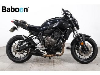 uszkodzony motocykle Yamaha MT-07 ABS 2017/3