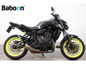 škoda motocykly Yamaha MT-07 ABS 2018/7