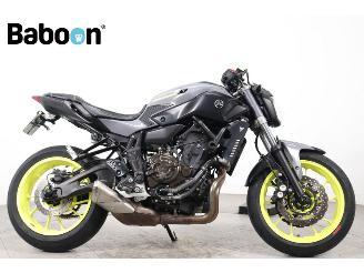 Schade motor Yamaha MT-07 ABS 2016/12