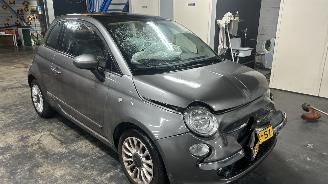 damaged passenger cars Fiat 500  2013/6