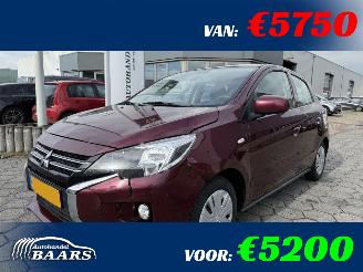 uszkodzony samochody osobowe Mitsubishi Space-star 1.2 2021/7