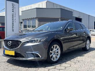 Vaurioauto  passenger cars Mazda 6 Sportbreak 2.2D SkyActiv-D 150 Skylease GT 2017/7