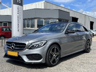 Voiture accidenté Mercedes C-klasse C-klasse AMG PANO 170PK Estate 220 CDI Prestige 2015/6
