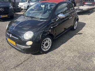 Voiture accidenté Fiat 500 1.2 EASY  Cabrio 2012/8