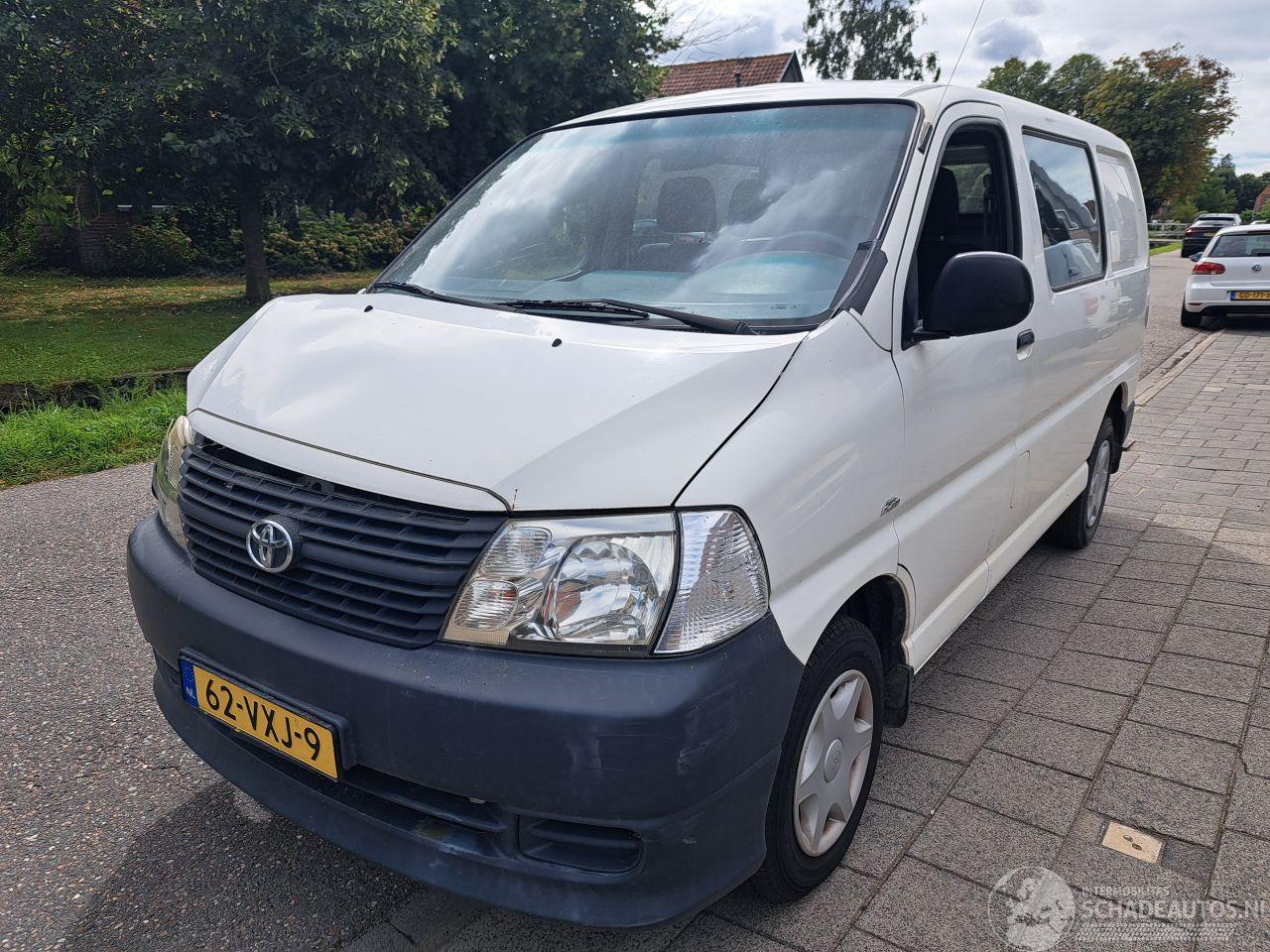 Toyota Hi-Ace 2.5 D-4D dubbel cabine
