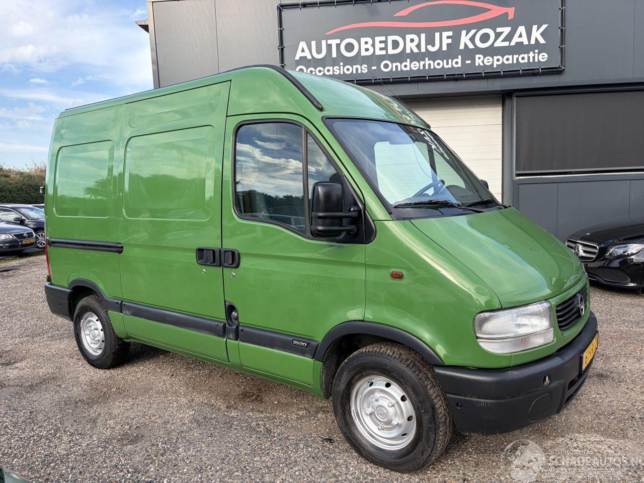 Opel Movano 2.5 D NIEUWE APK + NAP