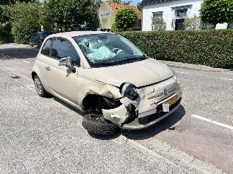 uszkodzony samochody osobowe Fiat 500 0.9 TwinAir 60 Cabrio 2014/7