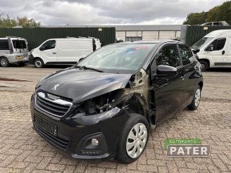 Salvage car Peugeot 108 108, Hatchback, 2014 1.0 12V VVT-i 2018/10