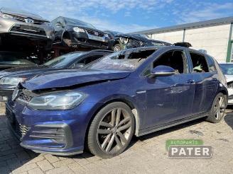 Coche siniestrado Volkswagen Golf Golf VII (AUA), Hatchback, 2012 / 2021 2.0 GTD 16V 2018/6