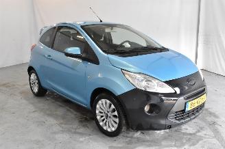 damaged passenger cars Ford Ka 1.2 Titanium 2009/10