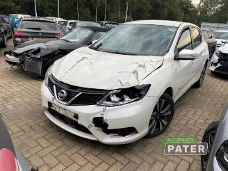 disassembly passenger cars Nissan Pulsar Pulsar (C13), Hatchback, 2013 1.2 DIG-T 16V 2015/10