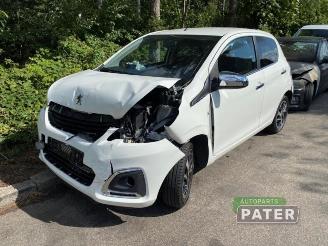 uszkodzony skutery Peugeot 108 108, Hatchback, 2014 1.0 12V VVT-i 2019/1