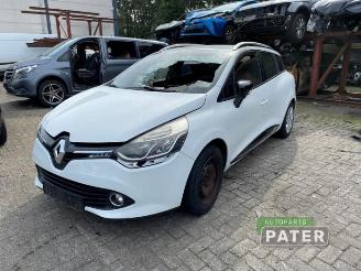 Coche siniestrado Renault Clio Clio IV Estate/Grandtour (7R), Combi 5-drs, 2012 / 2021 1.5 Energy dCi 90 FAP 2015/2