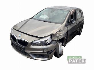 disassembly passenger cars BMW 2-serie 2 serie Gran Tourer (F46), MPV, 2014 218i 1.5 TwinPower Turbo 12V 2016/8
