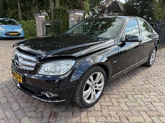 uszkodzony samochody osobowe Mercedes C-klasse C180 K BlueEFFICIENCY Business Edition Avantgarde 2010/2