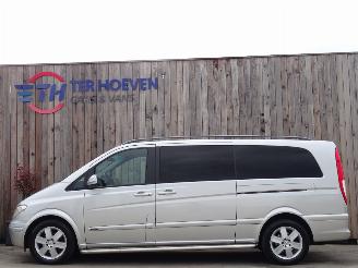 skadebil auto Mercedes Viano 3.0 V6 Extralang Dubbele Cabine Klima Navi 150KW Euro 4 2010/5