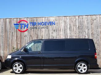 Tweedehands auto Volkswagen Transporter T5 2.5 TDi Lang Dubbele Cabine Klima AHK 128KW Euro 4 2009/1