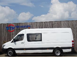 Vaurioauto  passenger cars Mercedes Sprinter 513 CDi L3H2 Dubbele Cabine 5-Persoons 95KW Euro 5 2015/3