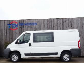 skadebil auto Citroën Jumper 2.2 HDi Lang Dubbele Cabine Airco Cruise Trekhaak 81KW Euro 5 2012/5