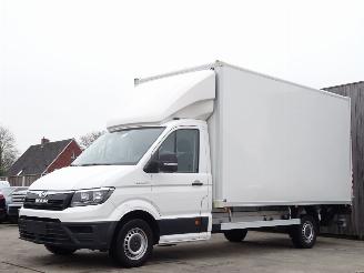 Schade bestelwagen MAN  TGE 3.180 Koffer Laadklep Automaat Klima Motorschade 130KW Euro 6 2017/10