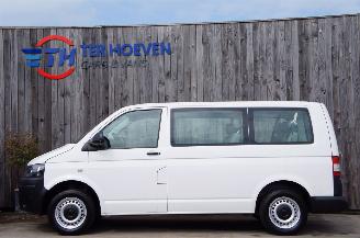 Unfallwagen Volkswagen Transporter T5 2.0 TDi L1H1 9-Persoons Airco Trekhaak 62KW Euro 5 2014/7